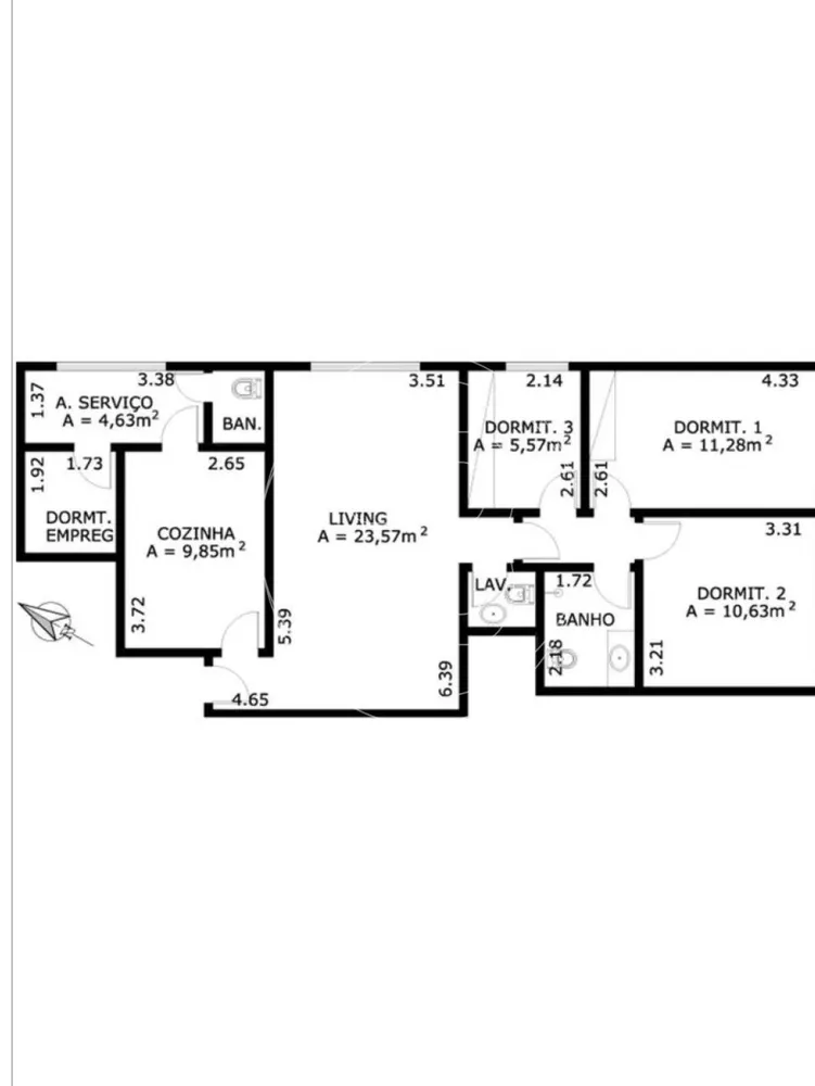 Apartamento, 3 quartos, 97 m² - Foto 10