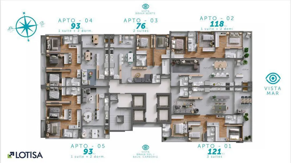 Apartamento, 3 quartos, 121 m² - Foto 7