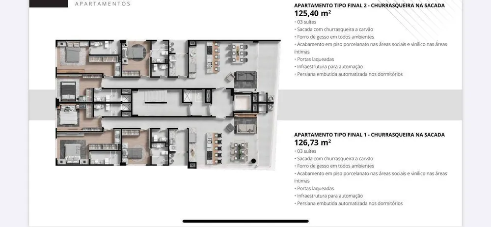 Apartamento, 3 quartos, 126 m² - Foto 9