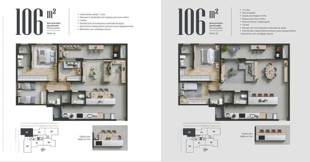Apartamento, 3 quartos, 83 m² - Foto 5