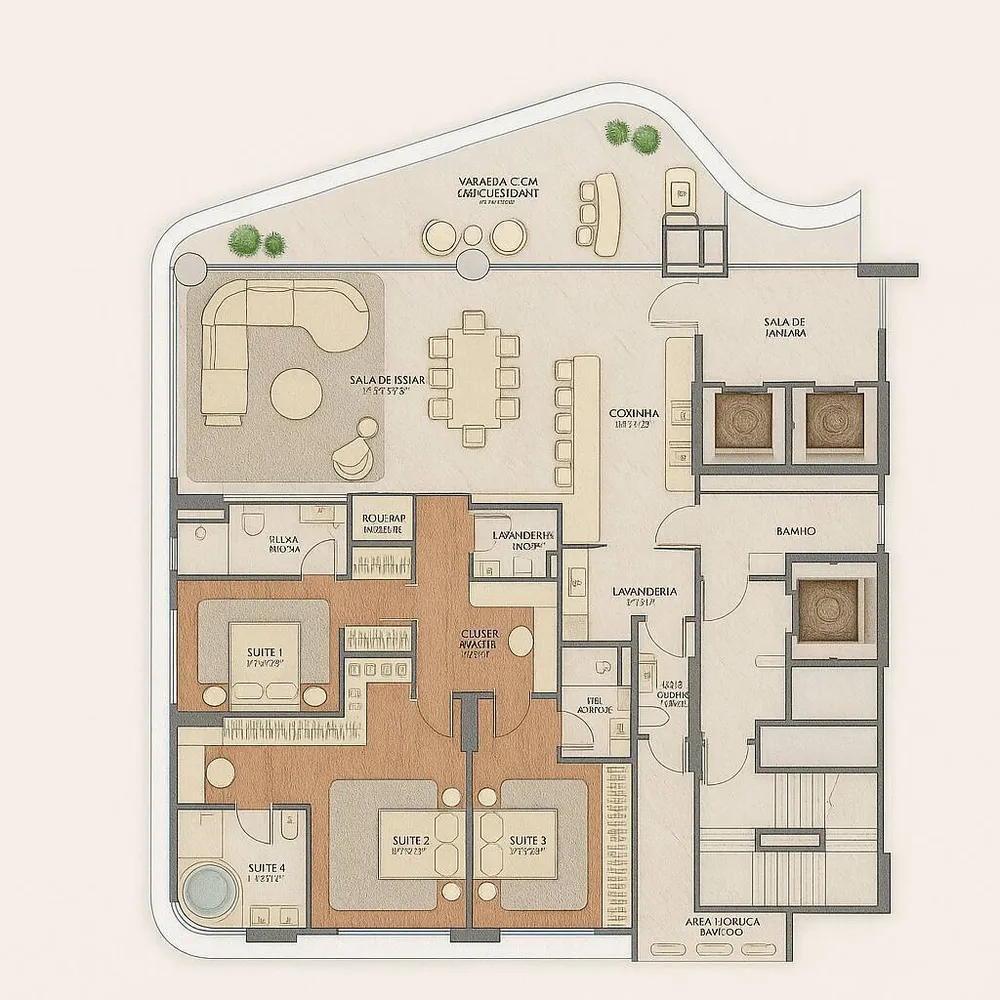 Apartamento, 3 quartos, 226 m² - Foto 10