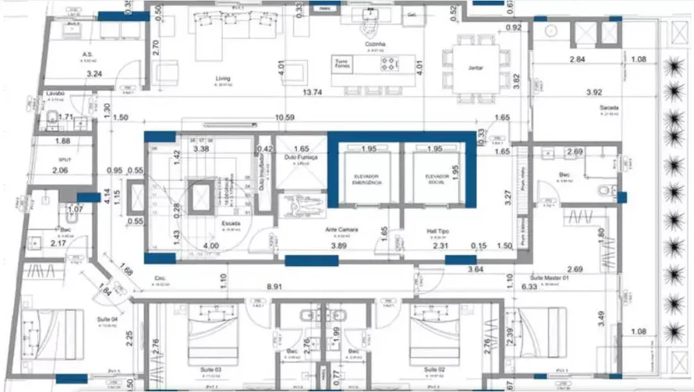 Apartamento, 4 quartos, 234 m² - Foto 8