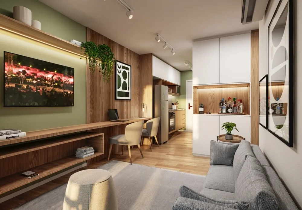 Apartamento, 1 quarto, 34 m² - Foto 1