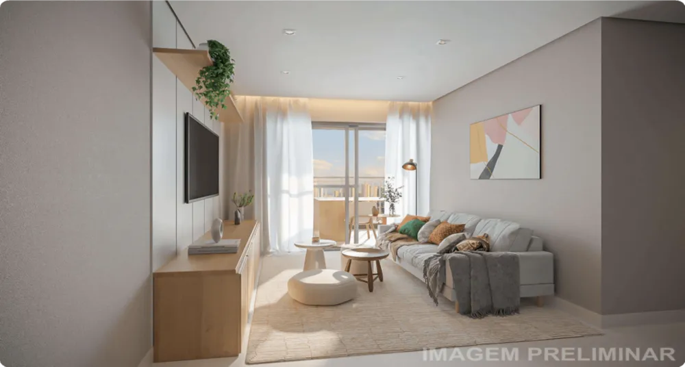 Apartamento, 2 quartos, 56 m² - Foto 2