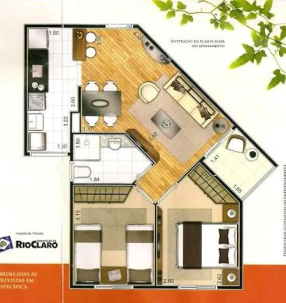 Apartamento, 2 quartos, 48 m² - Foto 10