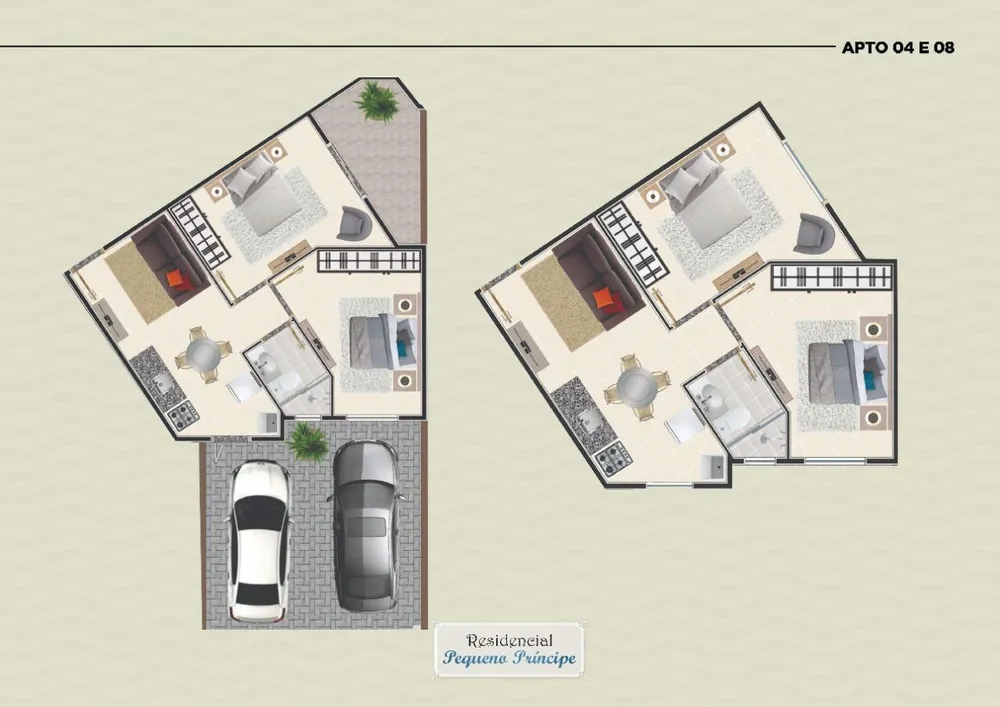 Apartamento, 2 quartos, 46 m² - Foto 1