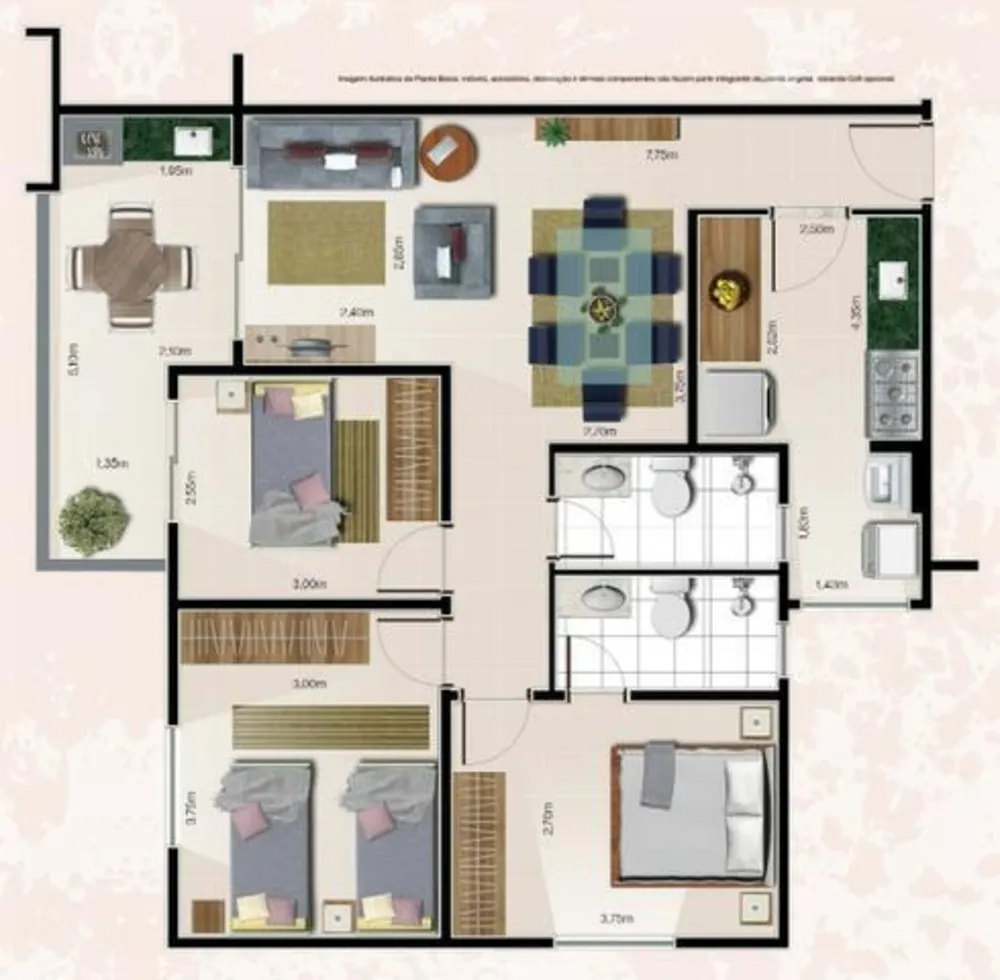 Apartamento, 3 quartos - Foto 12