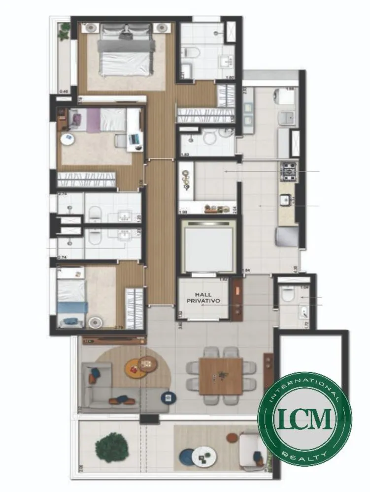 Apartamento, 3 quartos, 127 m² - Foto 16
