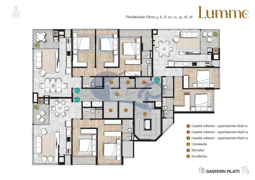 Apartamento, 3 quartos, 102 m² - Foto 18