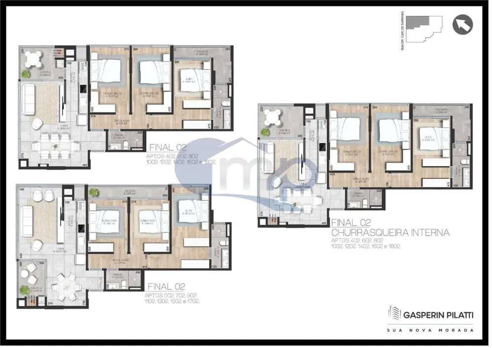 Apartamento, 3 quartos, 102 m² - Foto 14