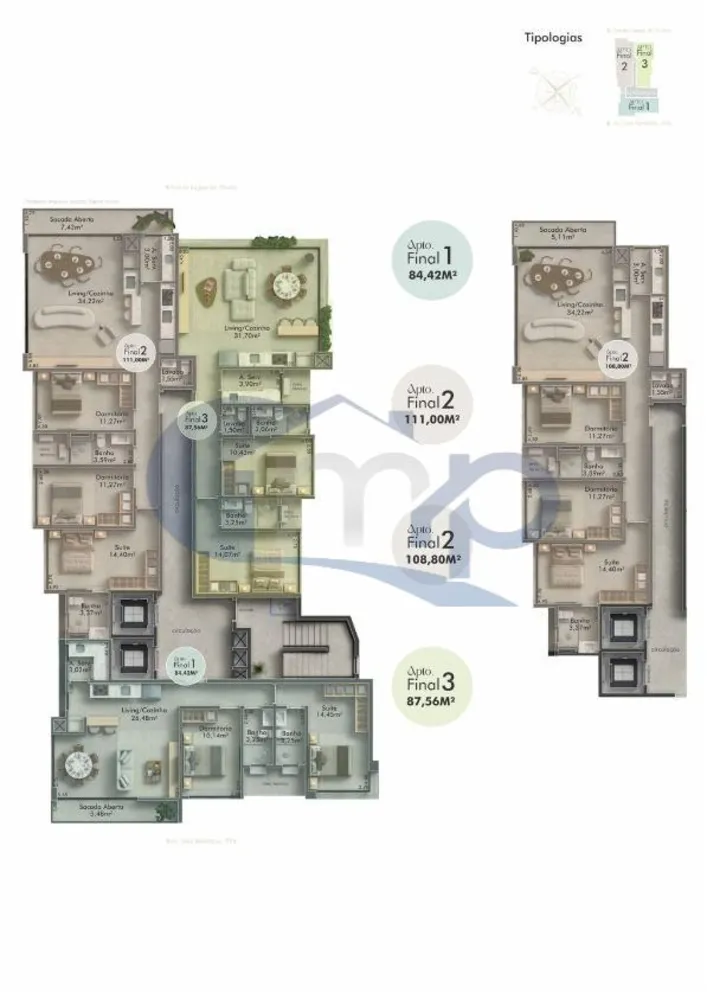 Apartamento, 2 quartos, 84 m² - Foto 19