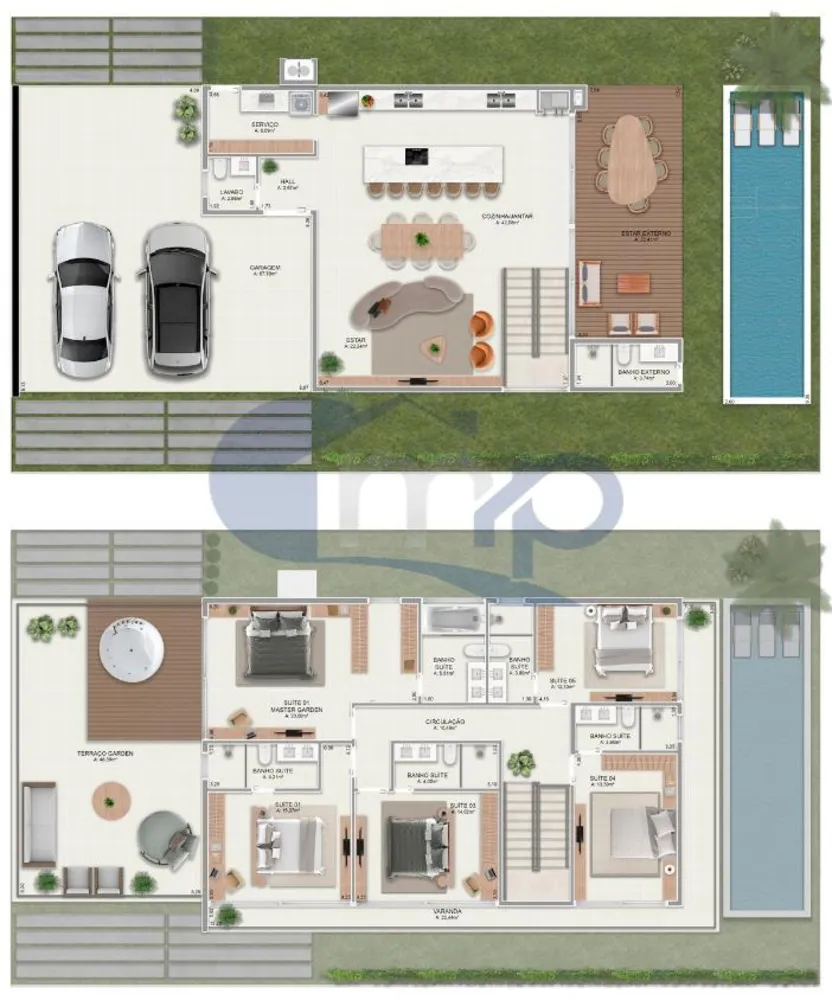 Casa de Condomínio, 5 quartos - Foto 35