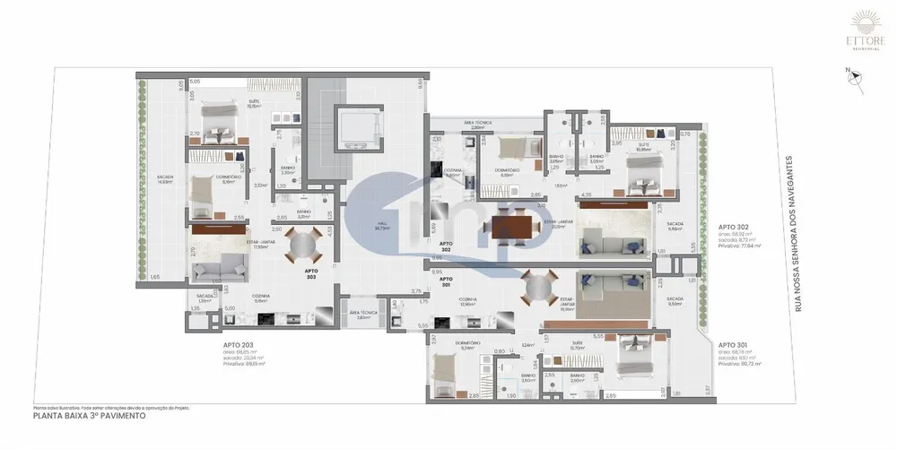 Apartamento, 2 quartos, 101 m² - Foto 10