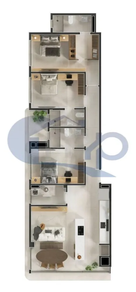 Apartamento, 3 quartos, 119 m² - Foto 13
