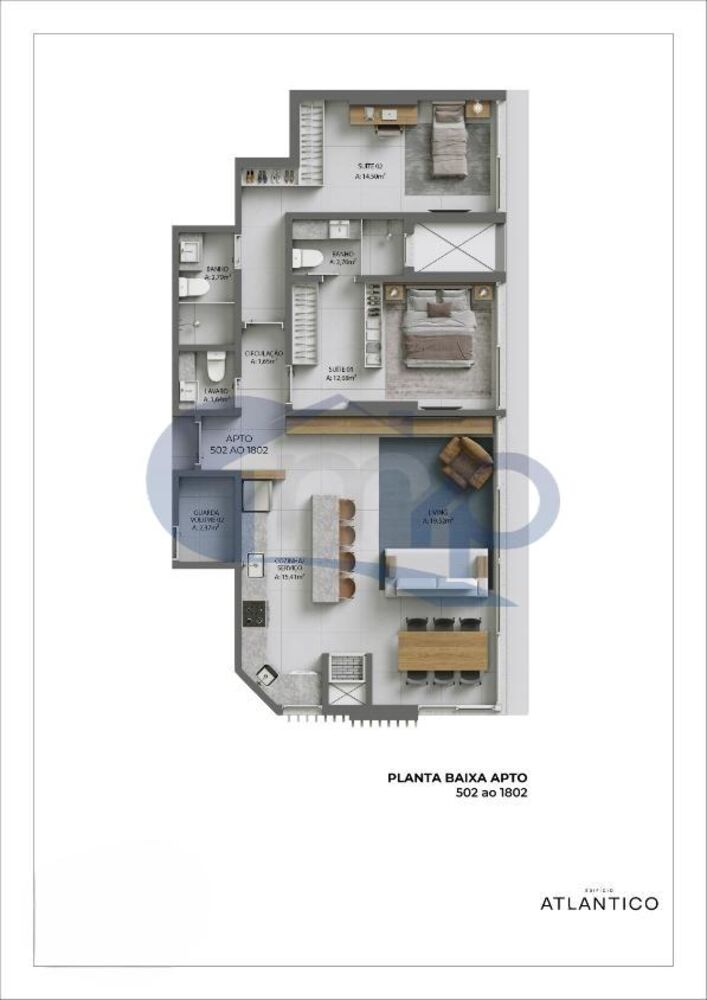 Apartamento à venda com 2 quartos, 85m² - Foto 25