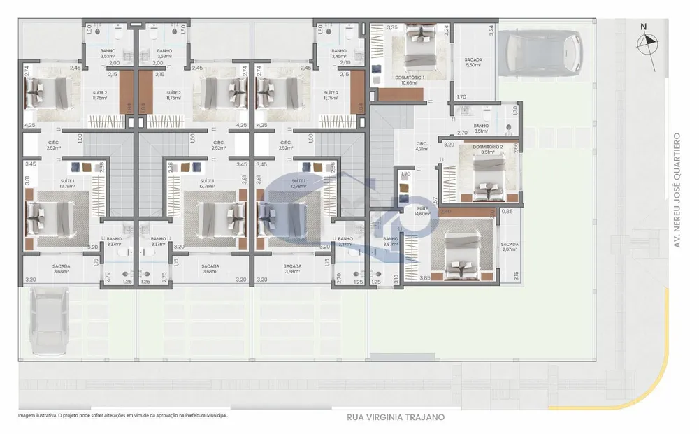 Sobrado, 2 quartos, 98 m² - Foto 5