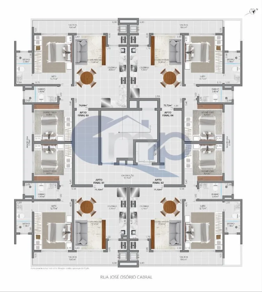 Apartamento, 2 quartos, 71 m² - Foto 18