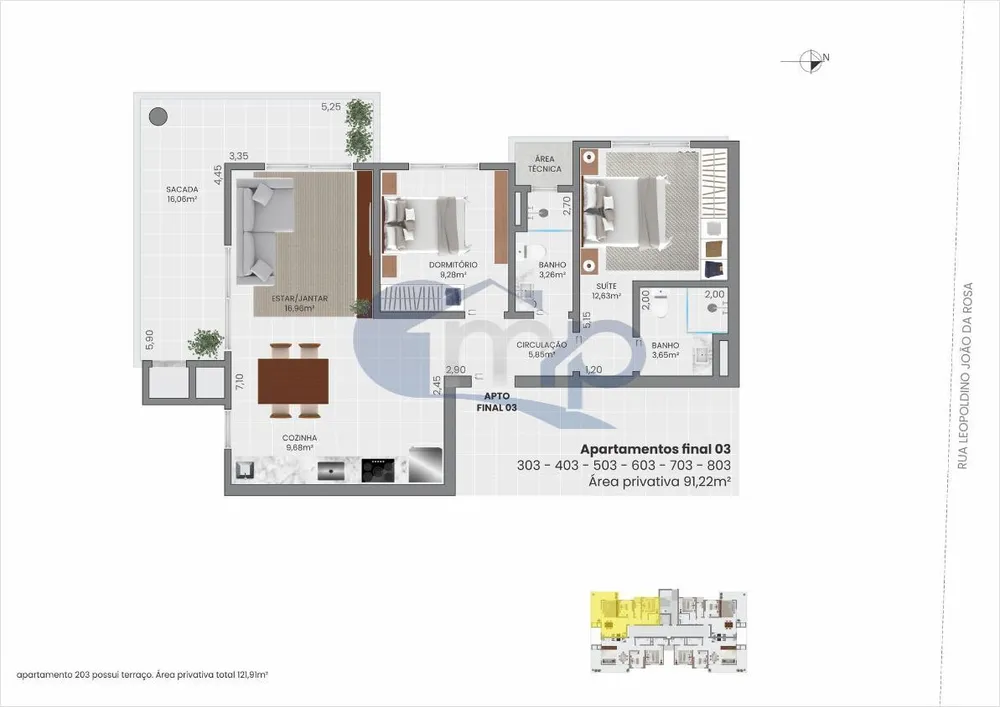 Apartamento, 2 quartos, 91 m² - Foto 16