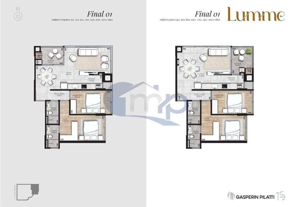Apartamento à venda com 2 quartos, 78m² - Foto 4
