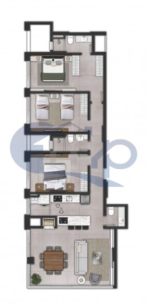 Apartamento, 3 quartos, 110 m² - Foto 6