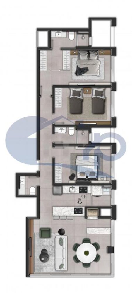 Apartamento, 3 quartos, 110 m² - Foto 25