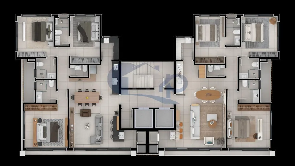 Apartamento, 3 quartos, 128 m² - Foto 8