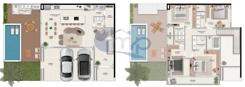 Casa de Condomínio, 4 quartos - Foto 28