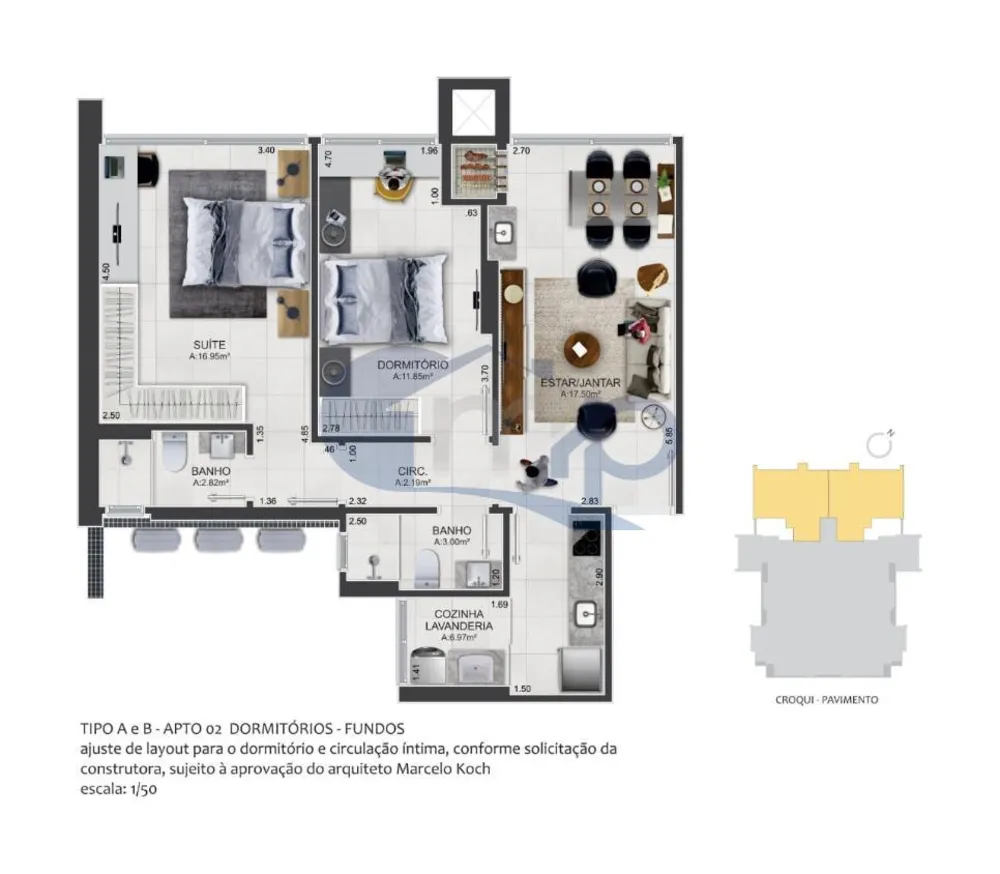 Apartamento, 2 quartos, 178 m² - Foto 20