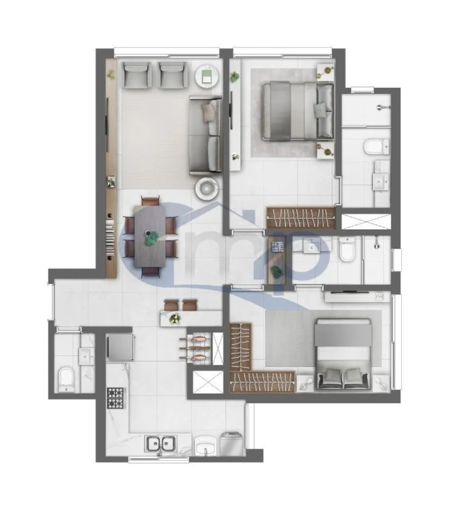 Apartamento, 2 quartos, 82 m² - Foto 16
