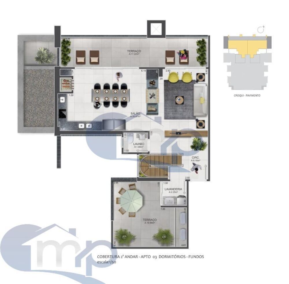 Apartamento, 1 quarto, 49 m² - Foto 17