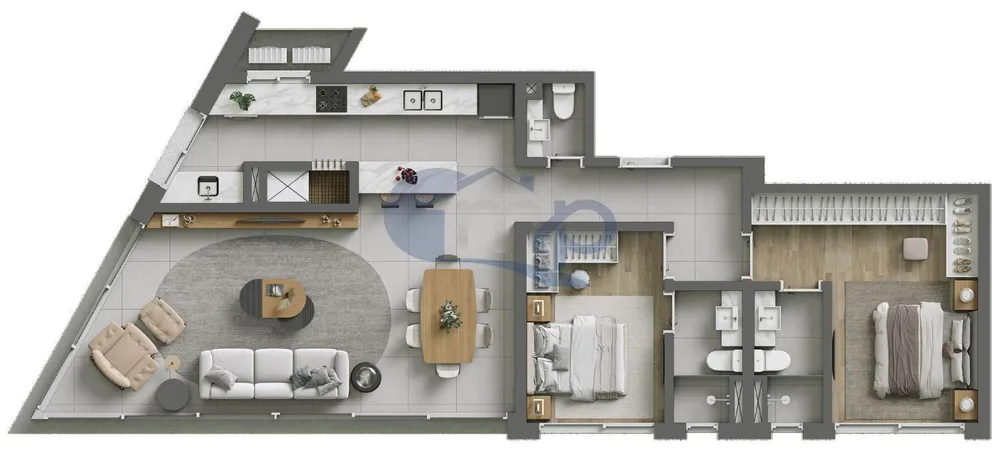 Apartamento, 2 quartos, 96 m² - Foto 12
