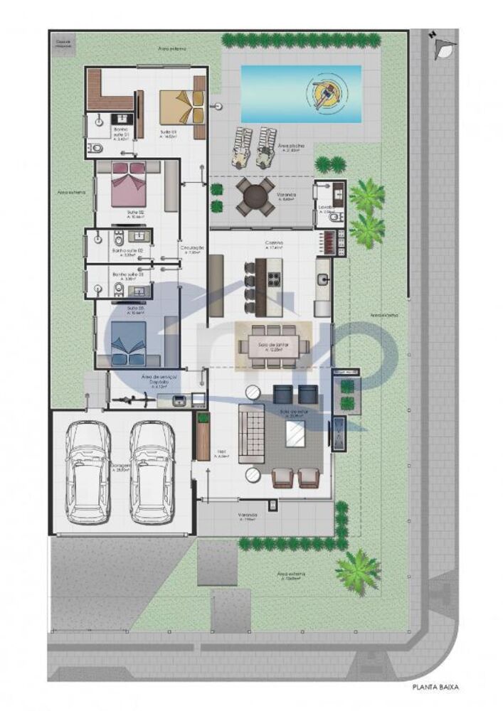 Casa, 3 quartos, 195 m² - Foto 4