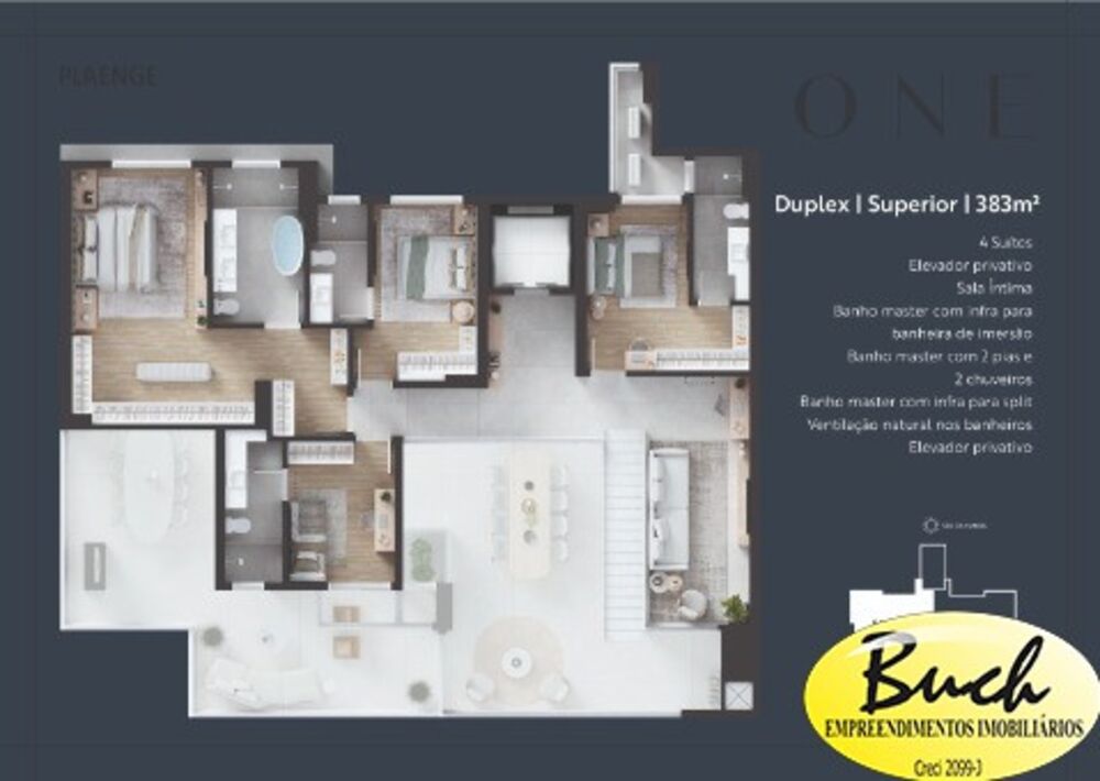 Apartamento, 4 quartos, 206 m² - Foto 4