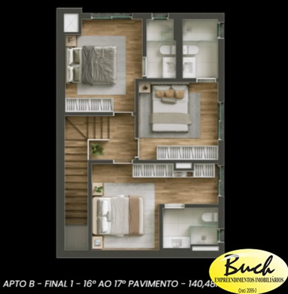 Apartamento, 3 quartos, 140 m² - Foto 16