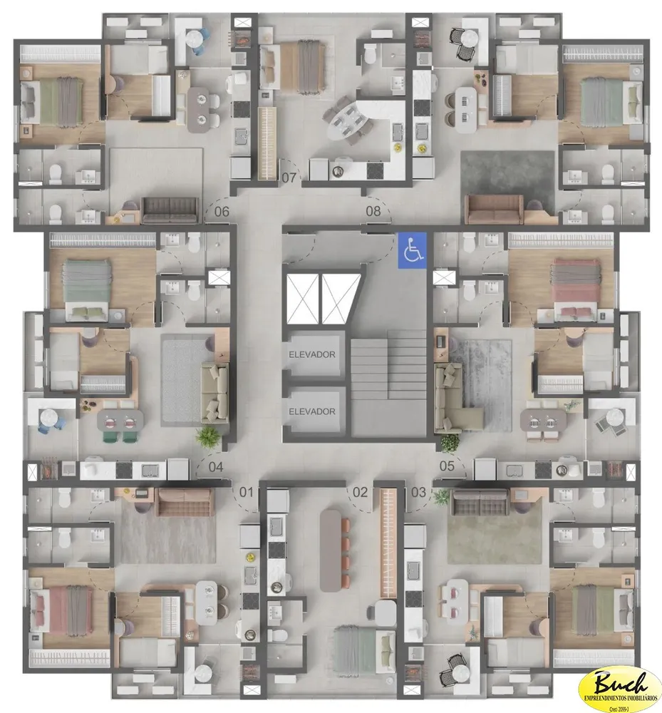 Apartamento, 1 quarto, 31 m² - Foto 12