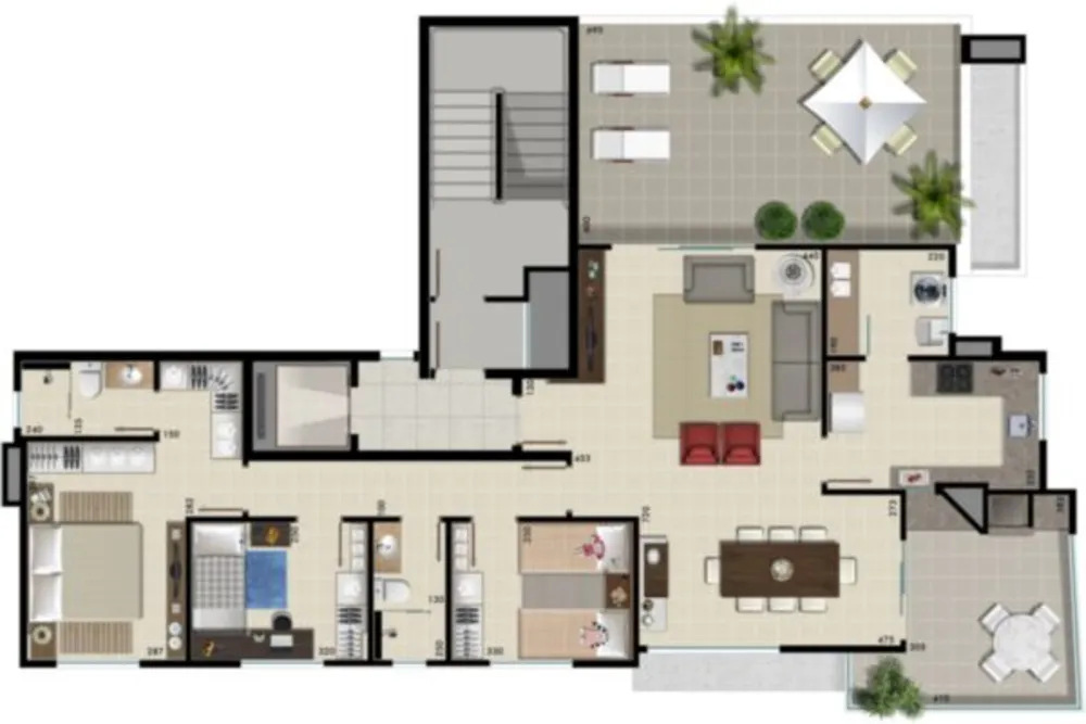 Apartamento, 3 quartos, 94 m² - Foto 3
