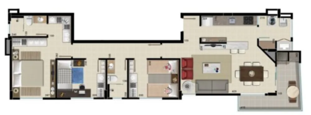 Apartamento, 3 quartos, 94 m² - Foto 4