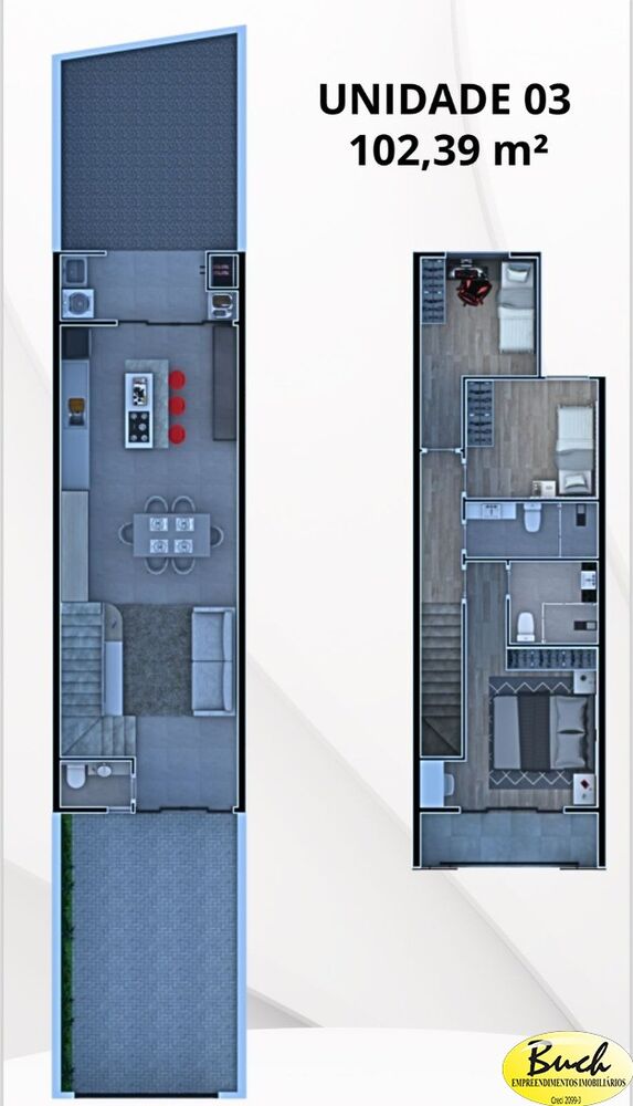 Casa, 3 quartos, 102 m² - Foto 6