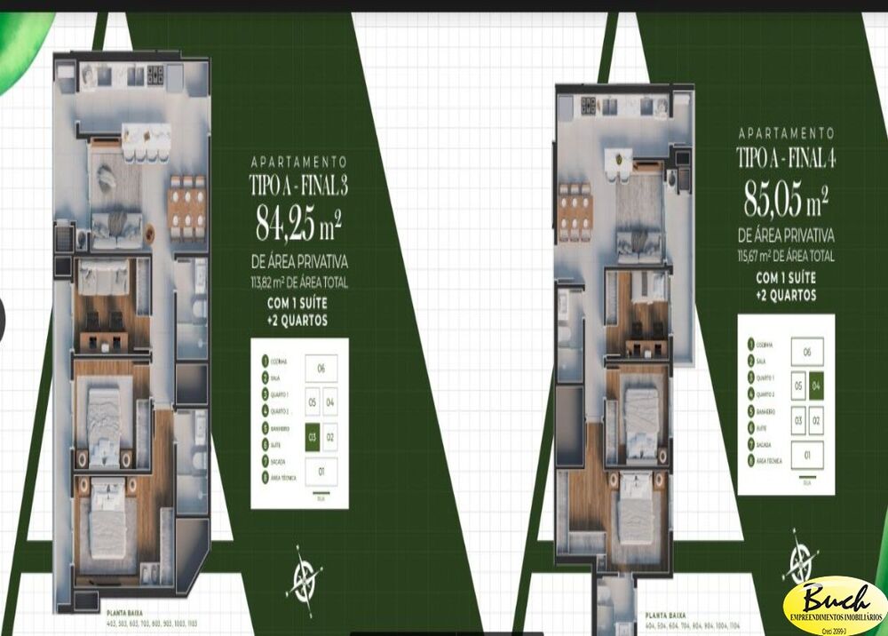 Apartamento, 3 quartos, 91 m² - Foto 7