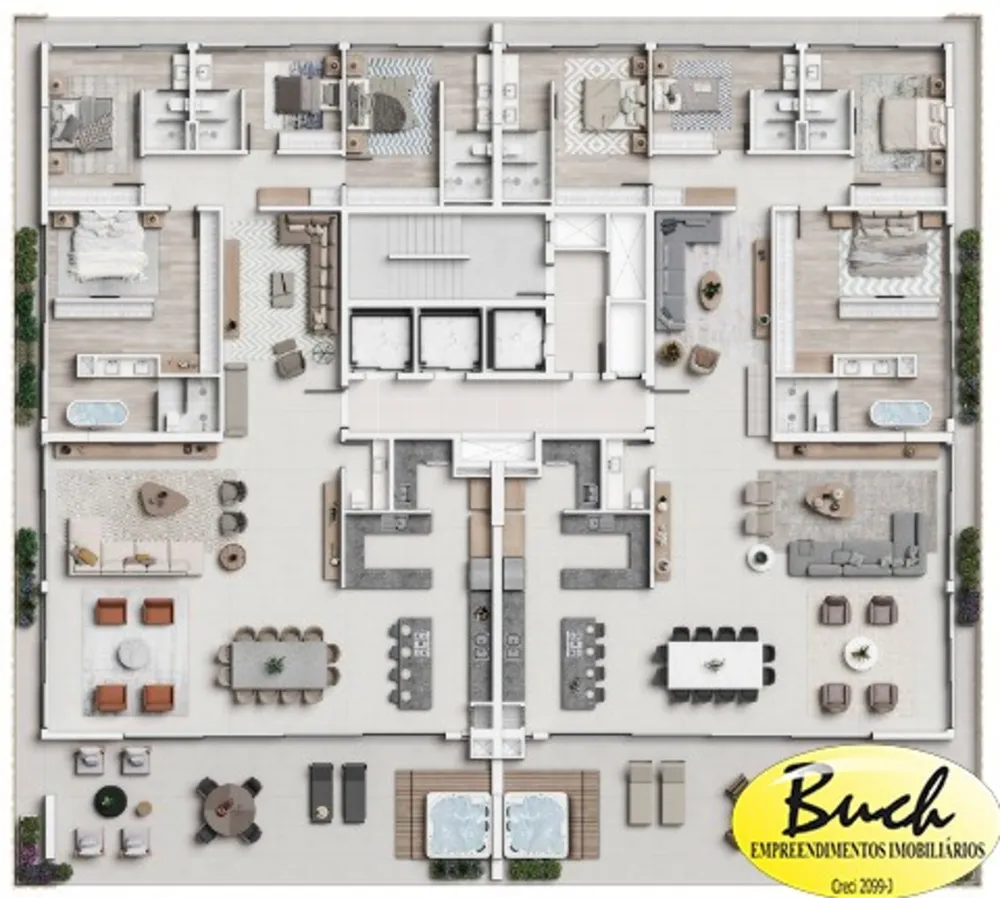 Apartamento, 3 quartos, 162 m² - Foto 2