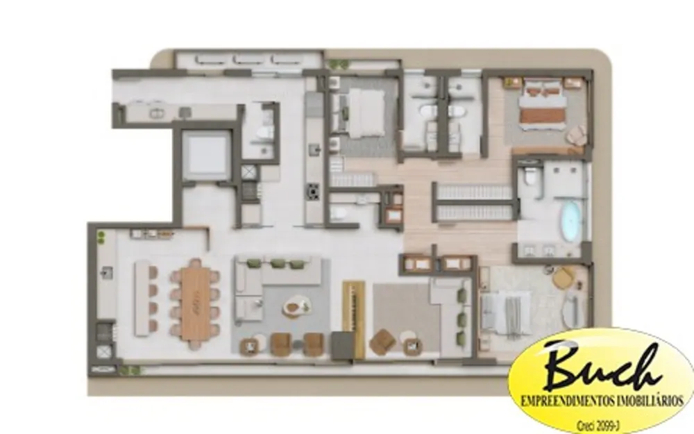 Apartamento, 3 quartos, 243 m² - Foto 14