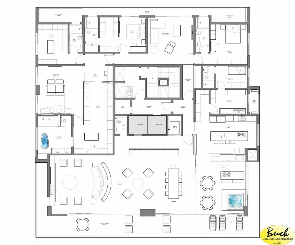 Apartamento, 4 quartos, 545 m² - Foto 15