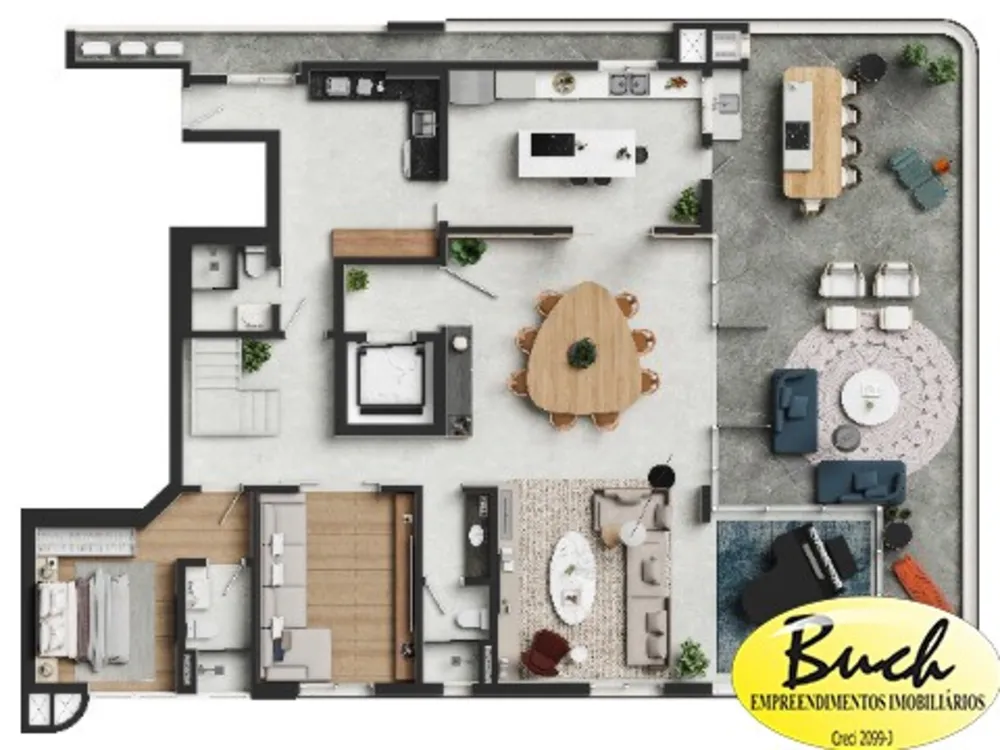 Apartamento, 3 quartos, 261 m² - Foto 13