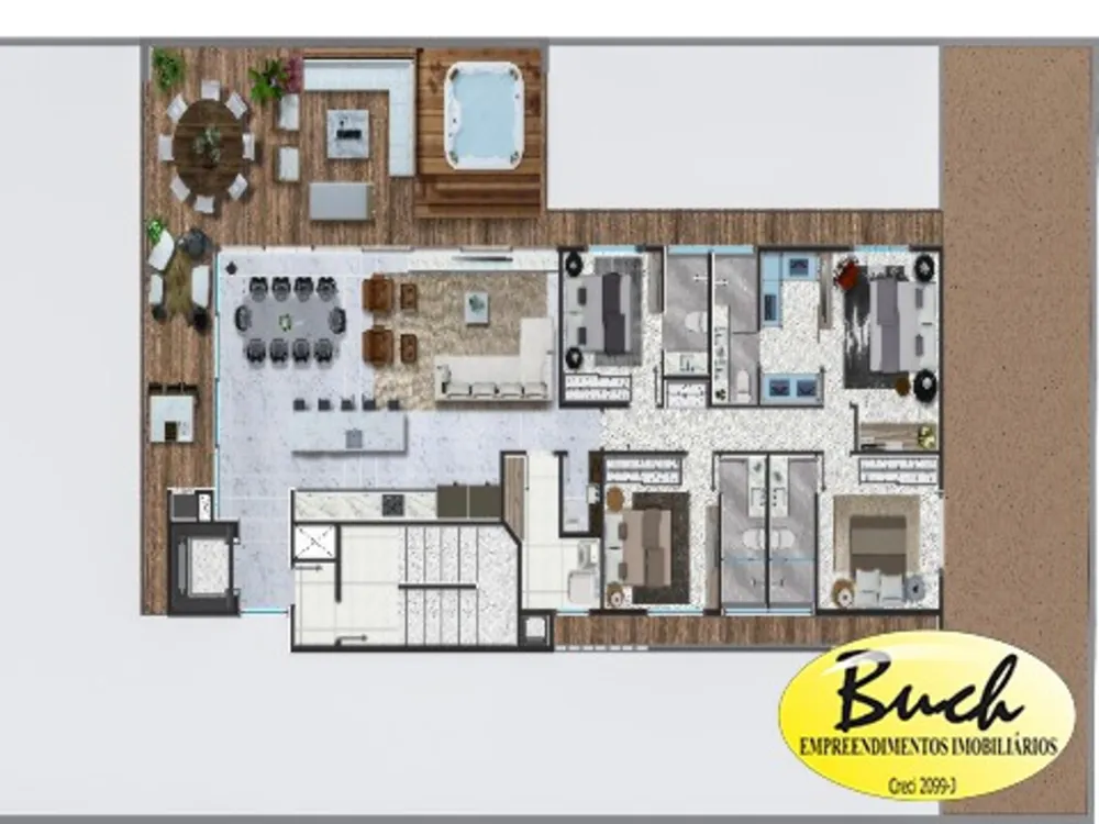 Apartamento, 4 quartos, 205 m² - Foto 12
