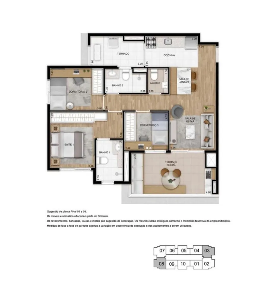 Apartamento, 2 quartos, 63 m² - Foto 5
