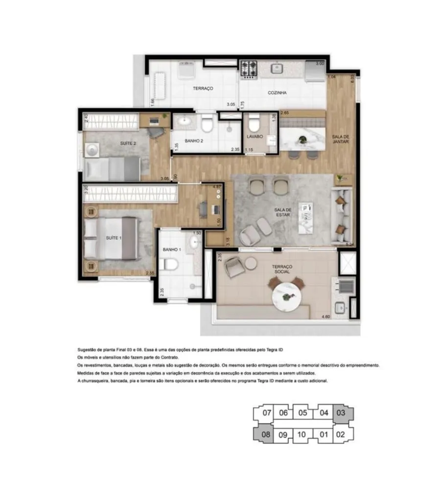 Apartamento, 2 quartos, 63 m² - Foto 15