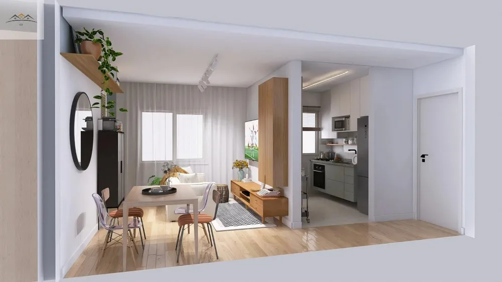 Apartamento, 2 quartos, 45 m² - Foto 3