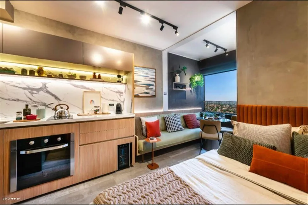 Apartamento, 1 quarto, 27 m² - Foto 2
