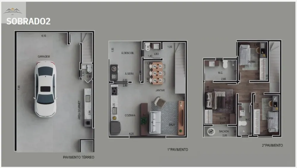 Casa, 3 quartos, 145 m² - Foto 11
