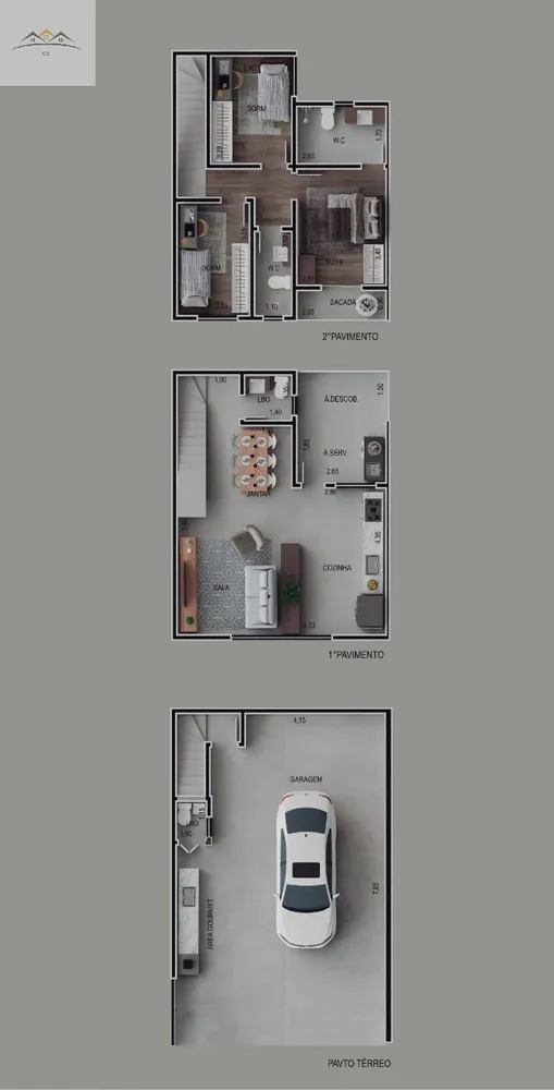 Casa, 3 quartos, 145 m² - Foto 9